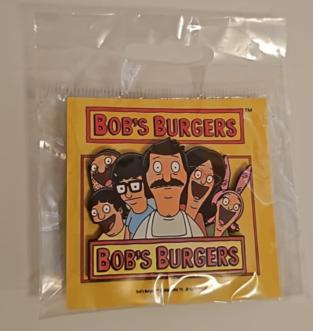 SDCC 2026 Comic-Con Bob’s Burger Panel Only Pin Family Linda Bob Gene Louise